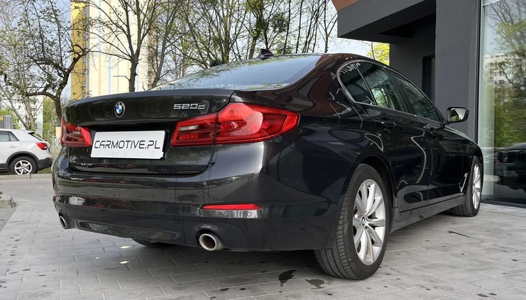 BMW Seria 5 cena 97777 przebieg: 146500, rok produkcji 2017 z Dobiegniew małe 497